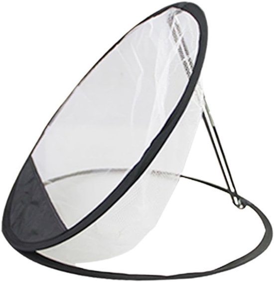 Golf Chipping Net - Trainingsnet Oefenen - Golfslag Verbeteren - Draagbaar Afneembaar Ontwerp - 50 cm Diameter - Zwart van GOLF — afbeelding 5