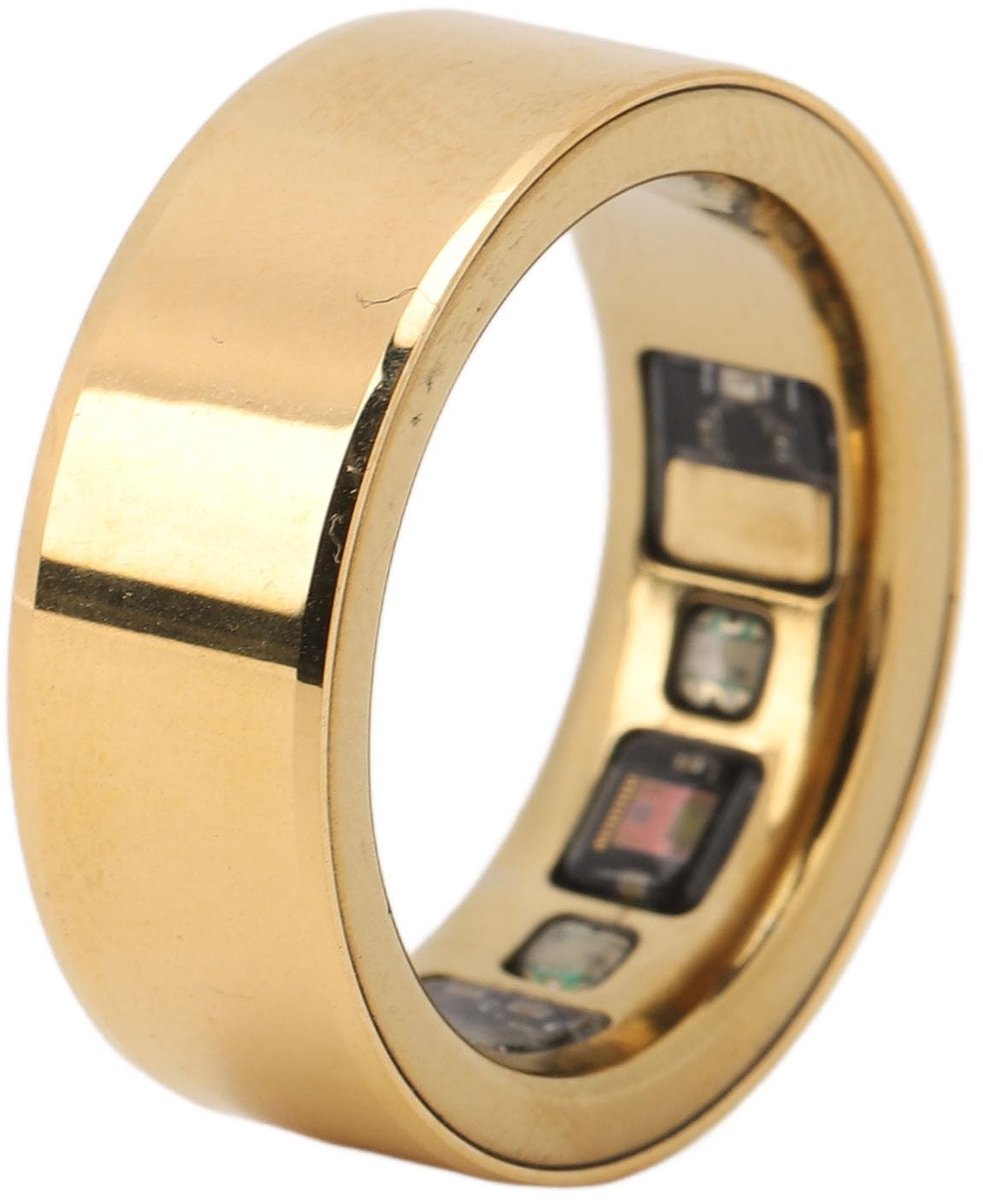 Dailygoody - Slimme Gezondheidsring - IPX8 Waterdichte Gezondheidstracker - Perfect voor Sporters - Stappen Tellende Slimme Ring - Met Hartslag en Tem..