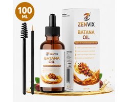 Zenvix® Batana Oil - 100ML - Haargroei – Hoofdhuid – Haarserum - Haaruitval - 100% Batana Olie - Haarserum - Baardgroei - Puur en Natuurlijk - Wonderolie -Serum voor Haar, Huid, Wimpers & Wenkbrauwen