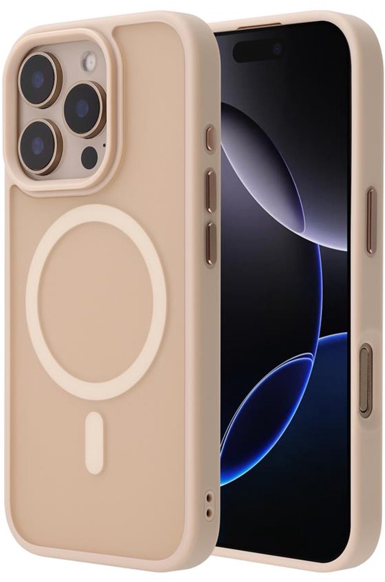 ScreenArmor MagAir Case voor Apple iPhone 16 Pro - Desert Titanium