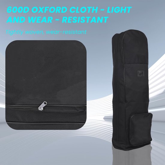 Dailygoody - OmGoods - Dailygoody - Golfreistas - Opvouwbare Golftas - Met Wielen - Golfopbergtas - Ideaal voor Reizen - Voor Golfliefhebbers — afbeelding 2