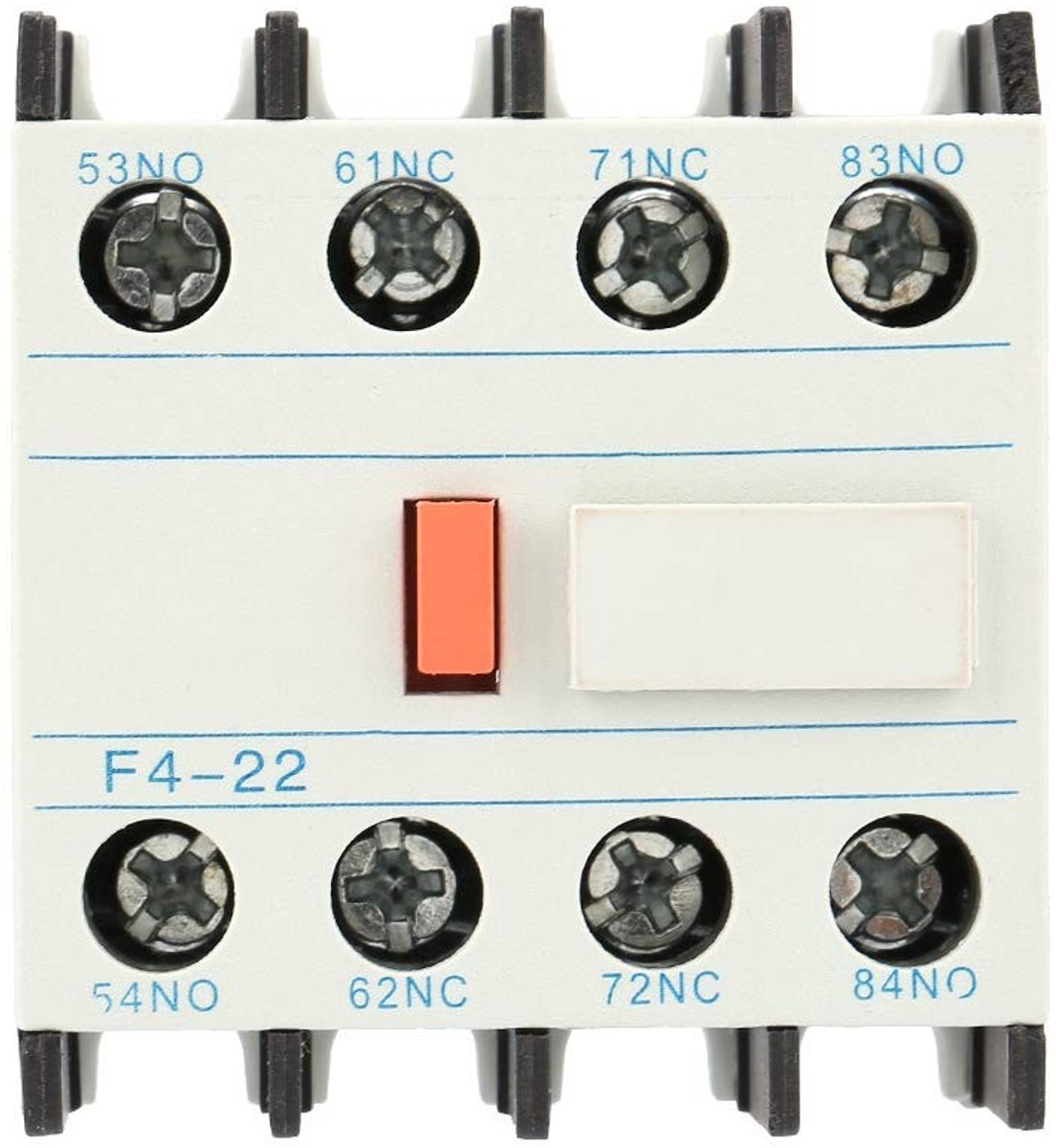 Dailygoody - Duurzame lichtgewicht relais - Elektromechanisch - 10A - Hulpcontactblok - Voor woningverbetering - Industrieel gebruik