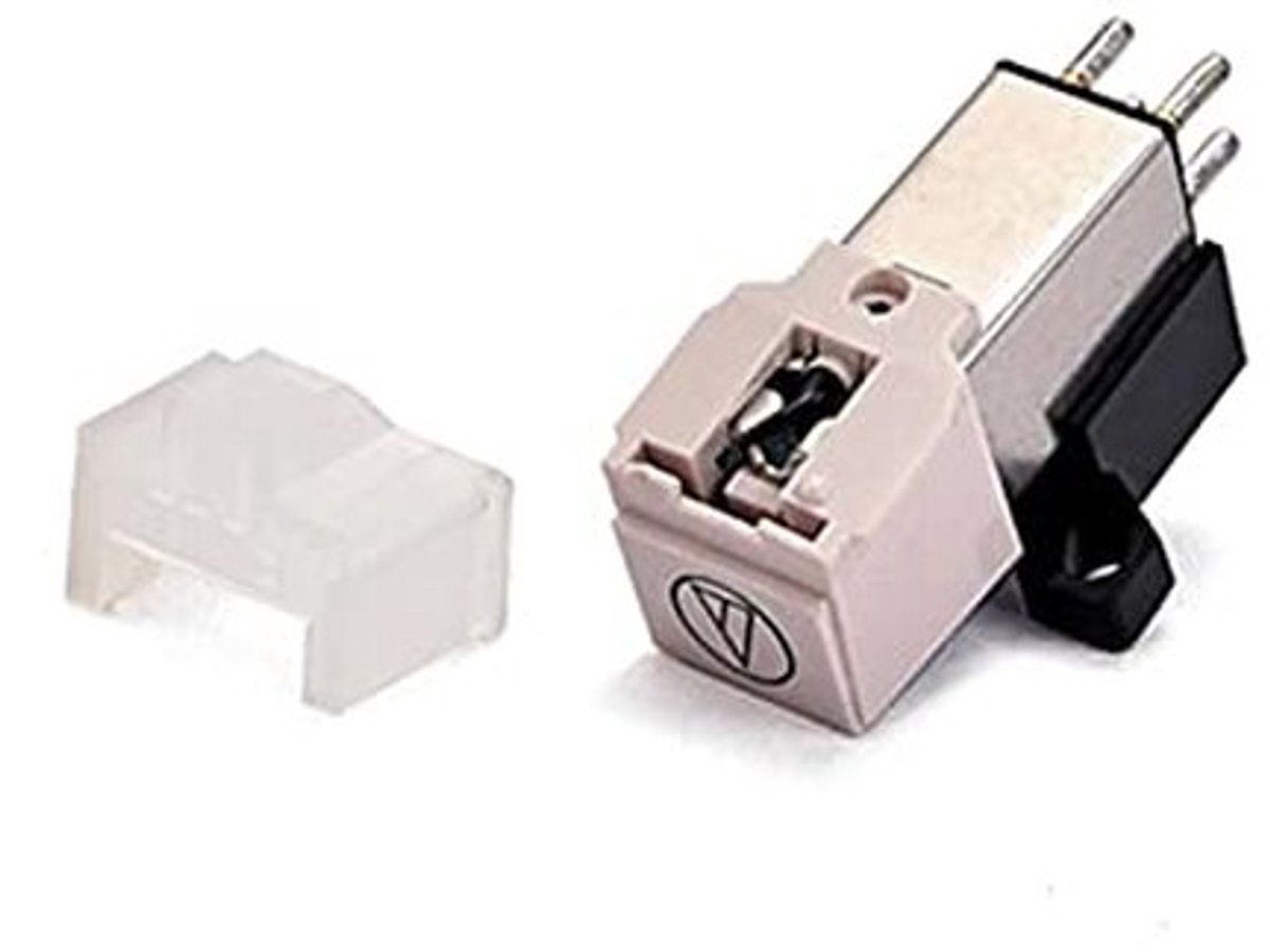 Dailygoody - Magnetische Cartridge - Vinyl stylus - Professionele pick-up - 12,6 x 8,1 x 3 cm - Platenspeler accessoire - Geschikt voor fonograaf