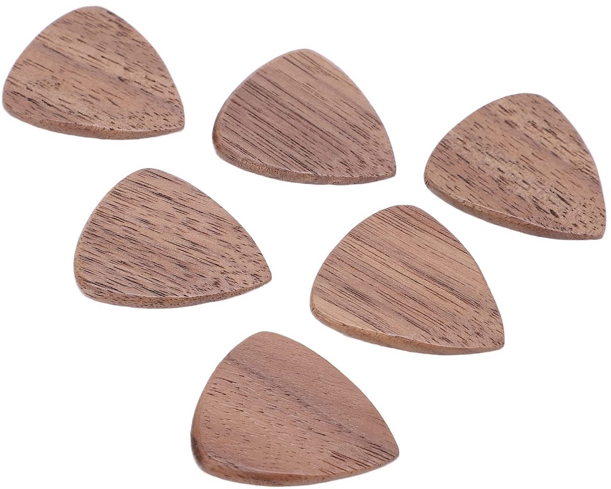 Dailygoody - Houten plectrums - Driehoekige plectrum - Comfortabele grip - Perfect voor ukulele - Muziekinstrumenten leren - Cadeau voor muziekliefheb...