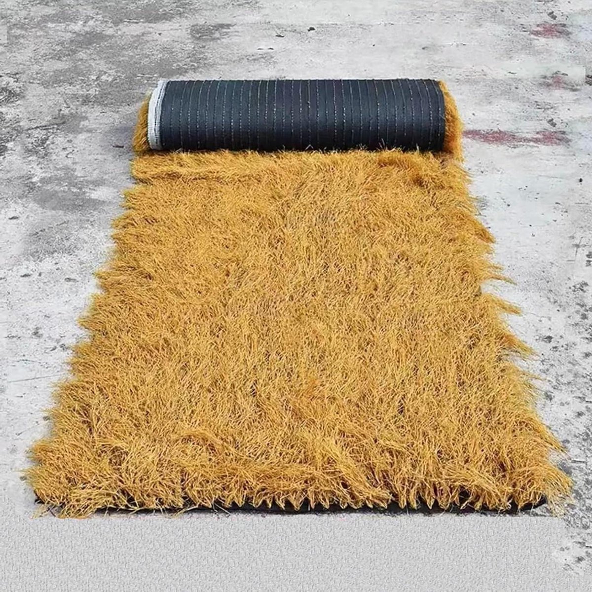 Kunstmatige Rietrol - Synthetisch Gras - Tuindecoratie - Hoge Simulatie - Aanpasbaar - Geel