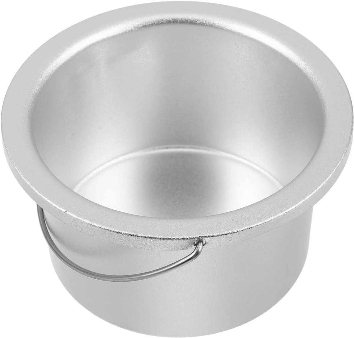 Aluminium Wax Pot - Vervangende Wax Pot - Ontharen Thuis - Gelijkmatige Verwarming - 13.2 x 10.8 x 7 cm
