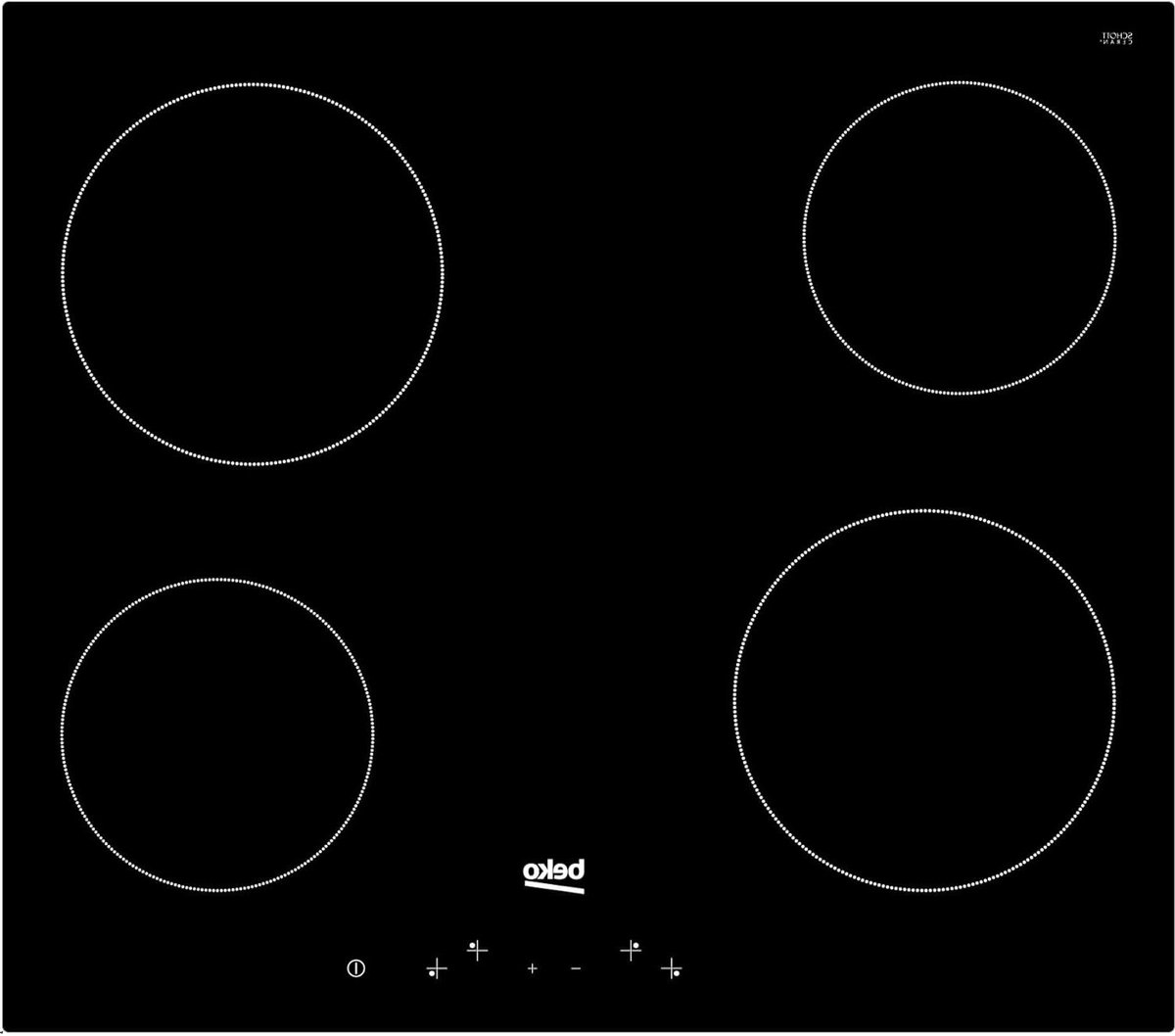 Keramische Kookplaat - Inbouw Kookplaat - Thuis Koken - Touch Bediening - 60 cm - Zwart