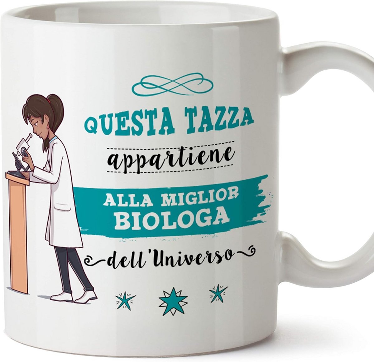 Koffiemok met Italiaanse Tekst - Perfect Cadeau