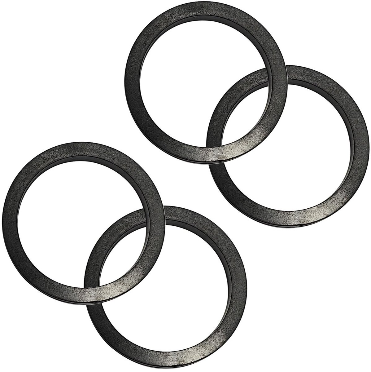 Set van 4 Rubber Washers voor Overloopslangen, OD 38mm, ID 30mm, Perfect voor Waterafvoer en Tuinirrigatie
