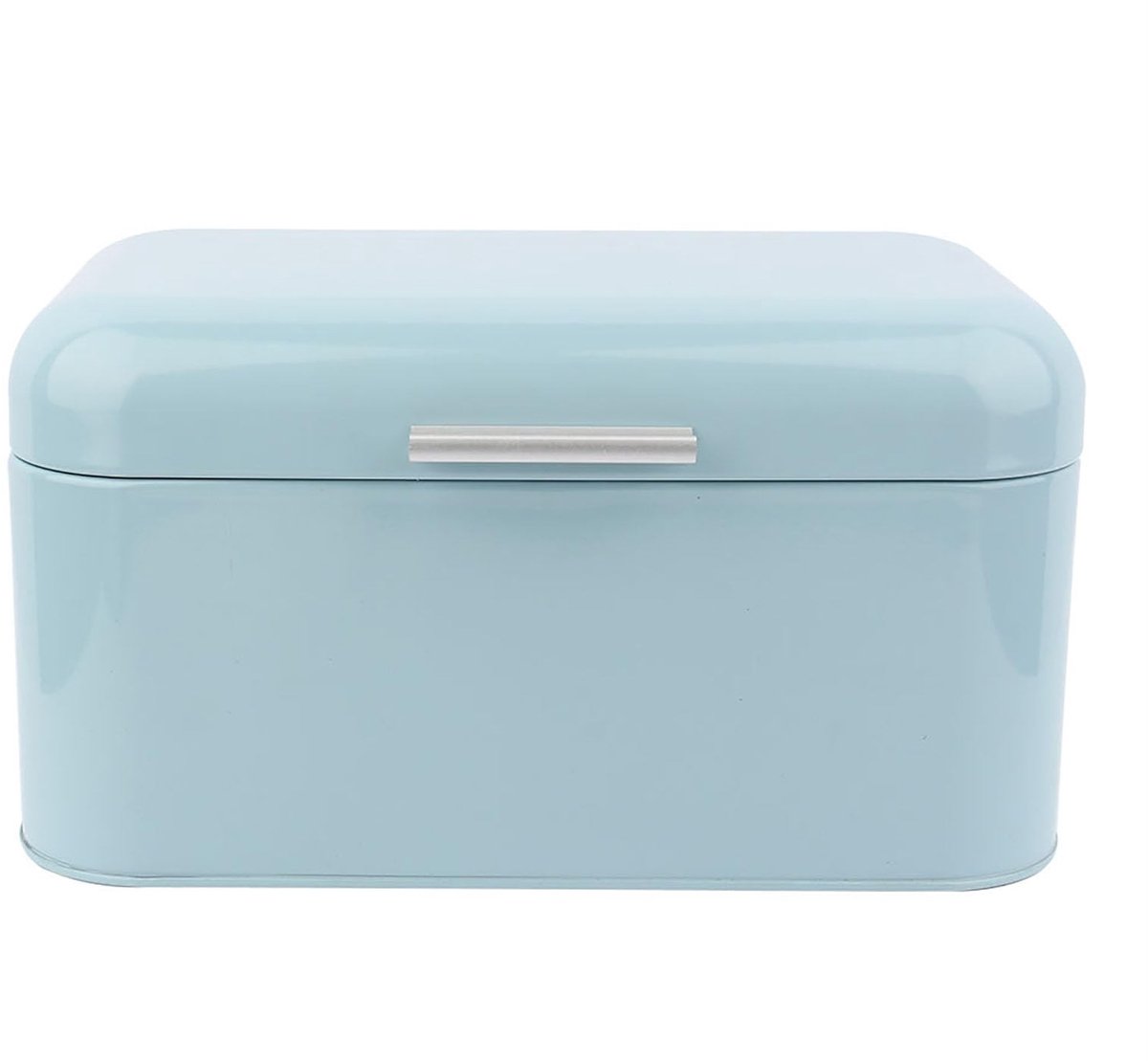Tomotato Brooddoos - Blauwe Metalen Broodopslagcontainer 12x7,1x6,3 inch