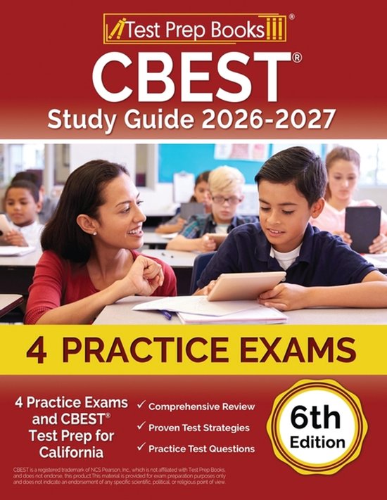 CBEST Study Guide 2025-2026 - cover