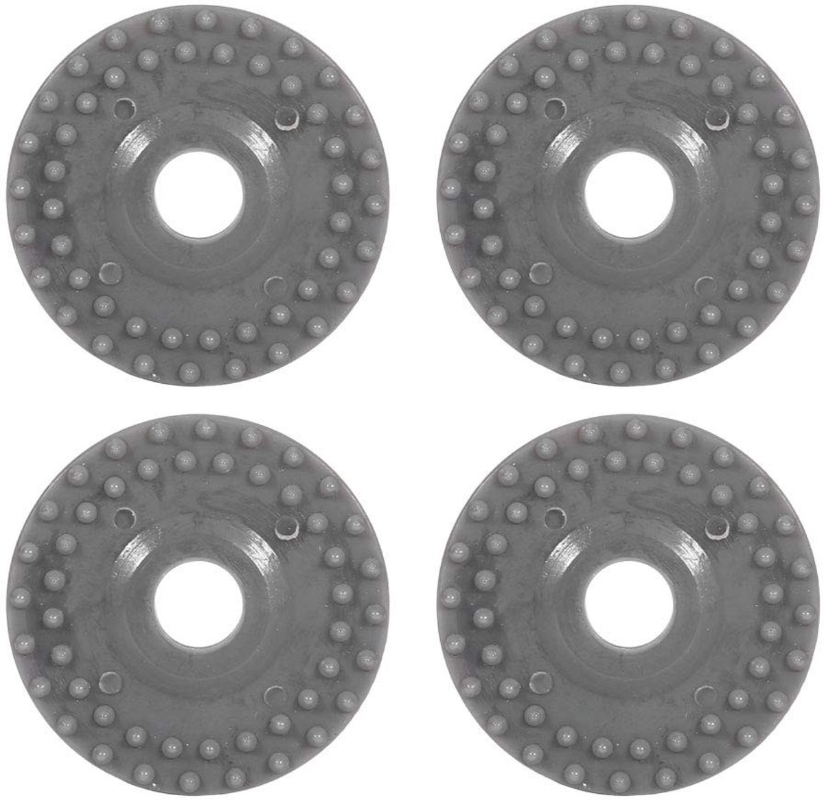aladdien - Rubber Wielen - Vervangingsonderdelen voor Breimachines - 4 Stuks - Geschikt voor Silver Cane - Compatibel met SK840 SK830 SK580 - Betrou..