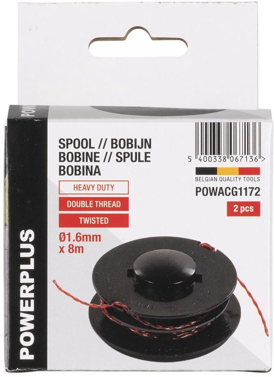 Powerplus POWACG1172 Bobijn - Spoel voor grastimmer en bosmaaier -#2 powxg30033/xg30035 van Powerplus — afbeelding 3