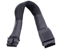 aladdien - 12VHPWR ATX3.0 PCI-E 5.0 Power Kabel - Male naar Female - Geschikt voor 3080 en 3090TI - 16Pin - Modulaire voeding - Hoogwaardige prestat..