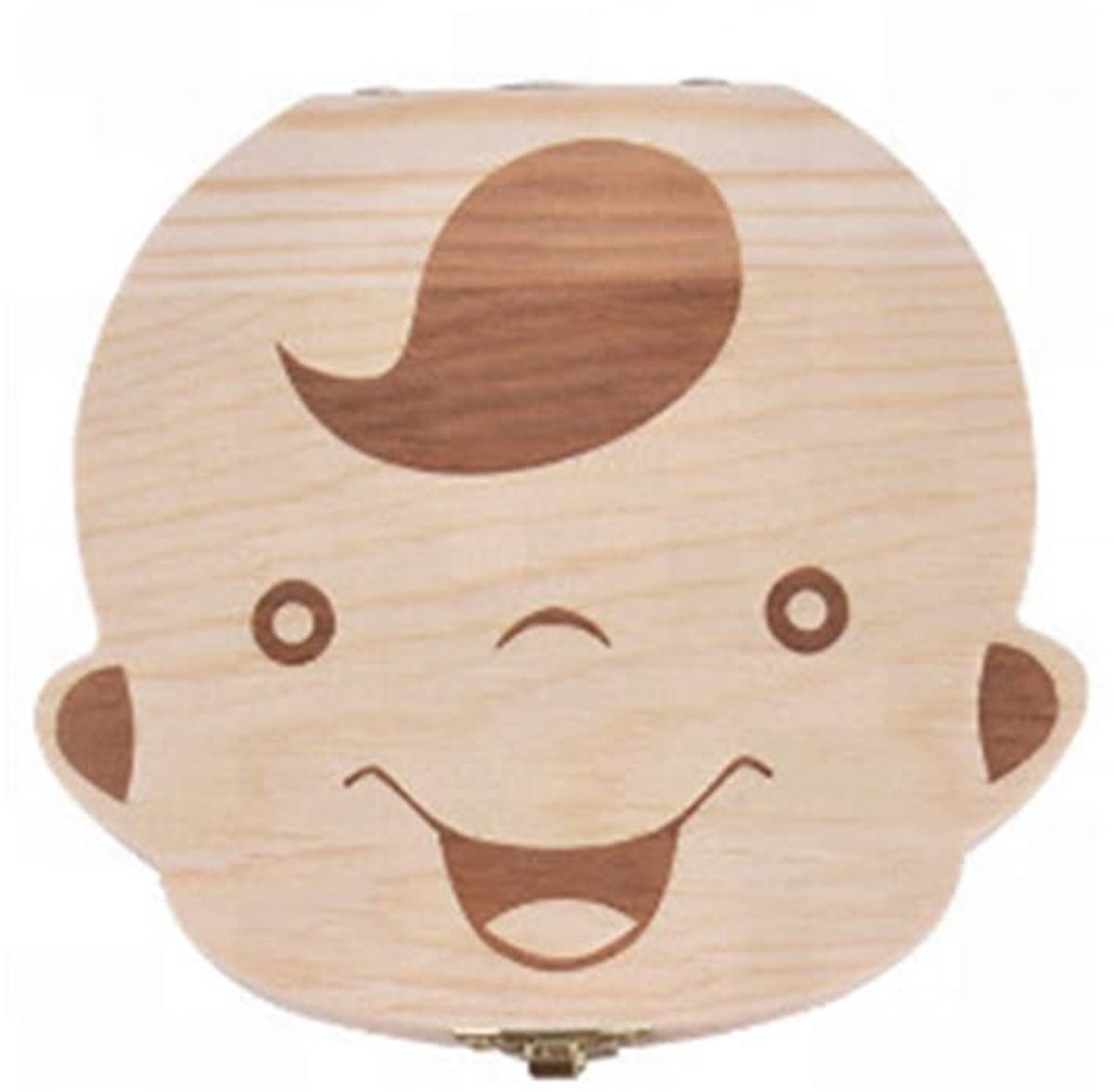 aladdien - Tanddoos melktanden - Houten melktandendoos - Aandenken aan kindertijd - Voor jongens en meisjes - Cadeau-idee voor doop en verjaardag