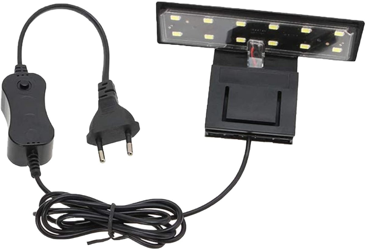 aladdien - Aquariumverlichting - LED aquariumlamp - Energiebesparend en duurzaam - Compact formaat - Verlichting voor waterplanten en vissen - Ideaa..