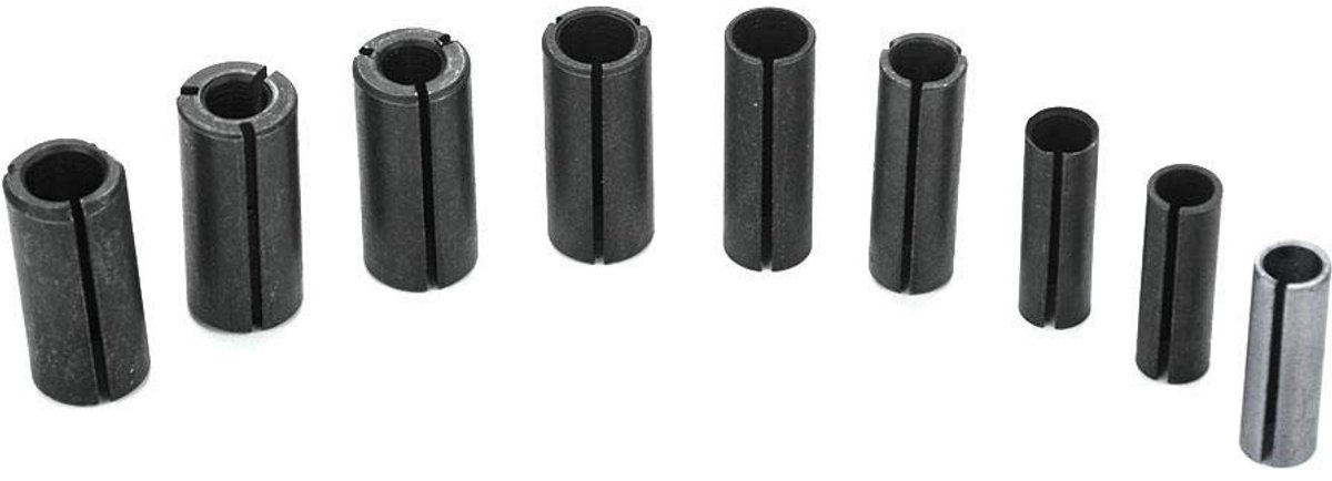 ONF3 - Hoge Precisie Frees Spantang Adapter - Houtbewerking - Multi-Functioneel - 12,7 mm naar 6,35 mm - Router Gereedschap - Geschikt voor ...