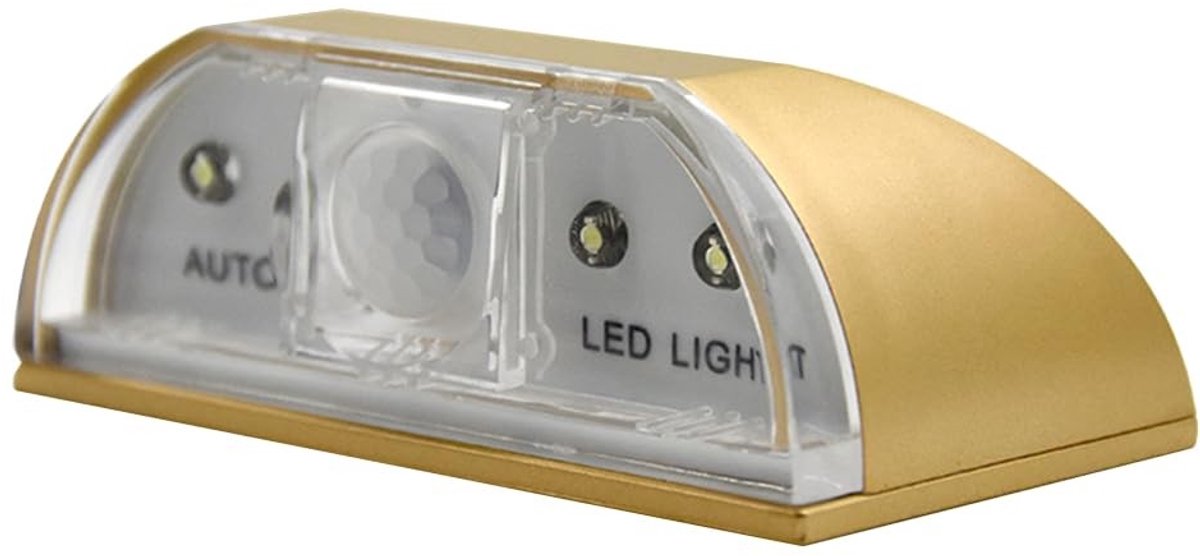 aladdien - Led-deurslot - Infrarooddetectie - Eenvoudige installatie - Veiligheid - Automatisch licht - Geschikt voor entree - Compact formaat