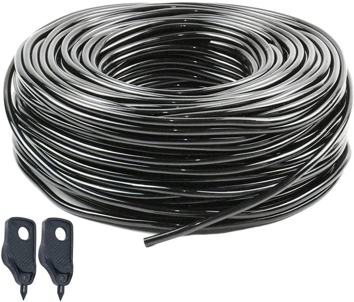 Druppelslang Tuin - Bevestigingsslang Irrigatie - Planten Water Geven - Flexibel PVC Materiaal - 10 Meter - Transparant