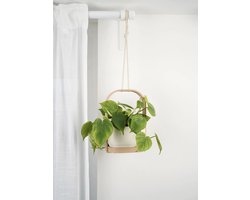 HANGSIS Hangende Plantenpot met Waterreservoir – Plantenhanger Binnen – Ruimtebesparend – Hangplant Kamerplant Cadeau – Urban Jungle