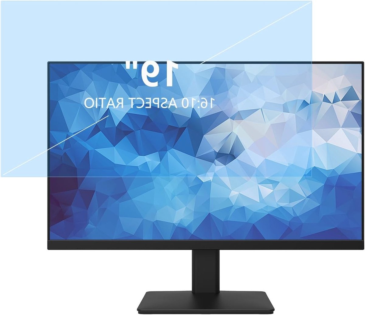 19 Inch Blauw Licht Filter, Verwijderbare Anti-Glare, Krassenbestendige UV Bescherming voor Computer met 16:10 Beeldverhouding