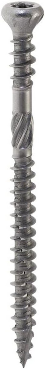 Starblock Terrasschroeven roestvrij staal A2 dubbel net Torx 5 x 70 x 500