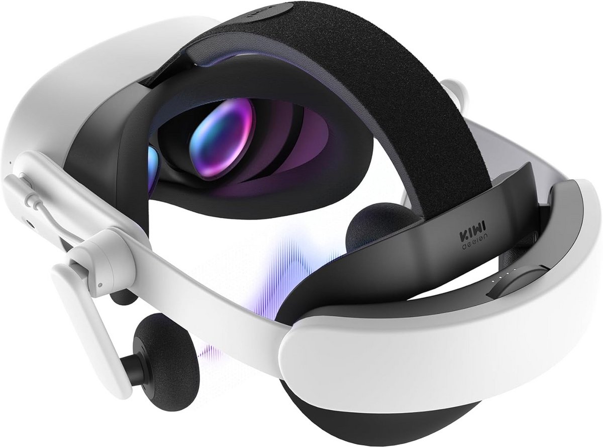 Comfortabele Audio Headset Band met Accu voor Meta/Oculus Quest 3/3S