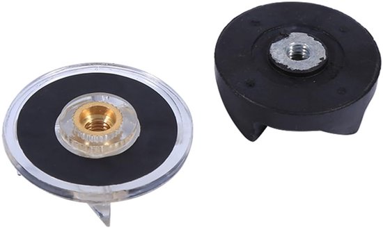 aladdien - Vervanging basistandwielen - Reserveonderdelen - Geschikt voor sapcentrifuge - Rubber en kunststof - 250W sapcentrifuge - 4 vervangende t.. van Aladdien — afbeelding 3
