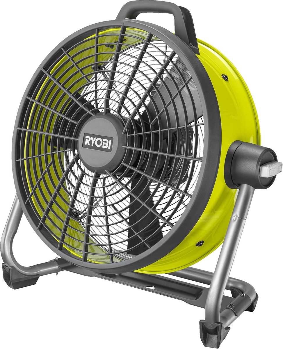 Draadloze Vloerventilator 18V voor Krachtige Luchtcirculatie