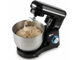 Vivid Green 2000W Keukenrobot - 6.2L - Mixer met Mengkom - Keukenmachine - Keukenmixer - Zwart