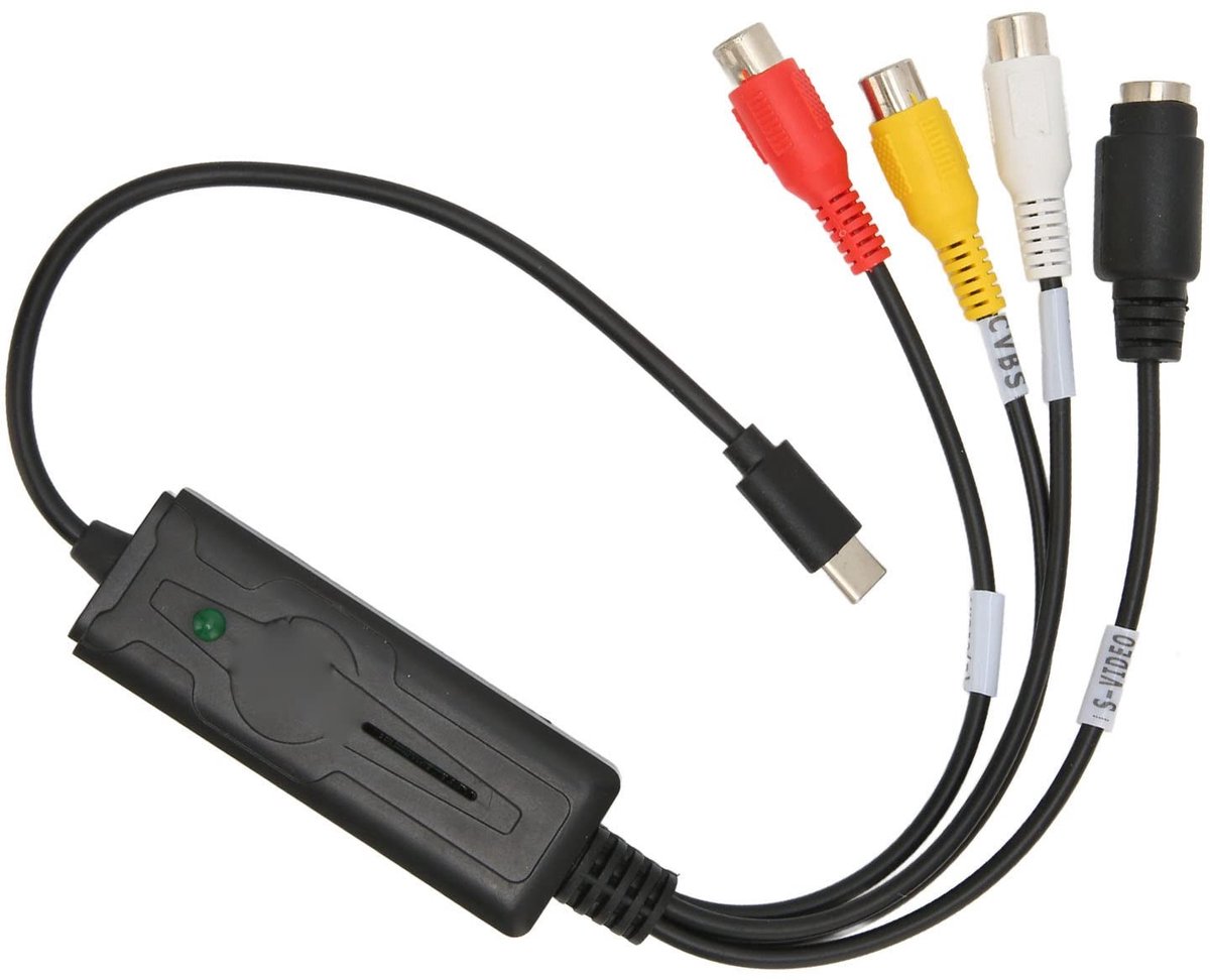 aladdien - Type C Video-opnamekaart - USB-converteradapter - Instelbare Parameter - Audio-video-opname - Geschikt voor Vista XP OS X 10 8.1 8 7 - Pl...