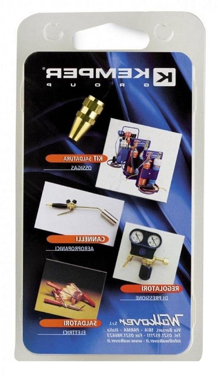 Oxygas Tip - Brandertip - Lassen - 50 l/h - 0.65 mm - Zilver
