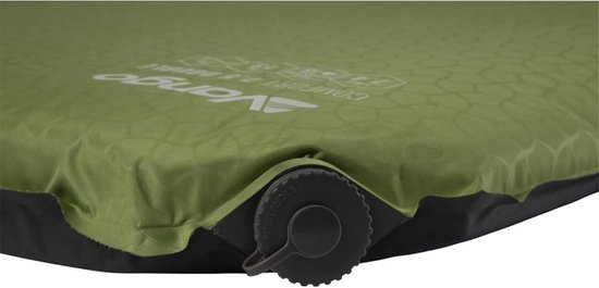 Dubbele Slaapmat - Opblaasbaar Kamperen - Comfortabel Slapen - Snelle Klep - 7.5cm Dik - Groen — afbeelding 2