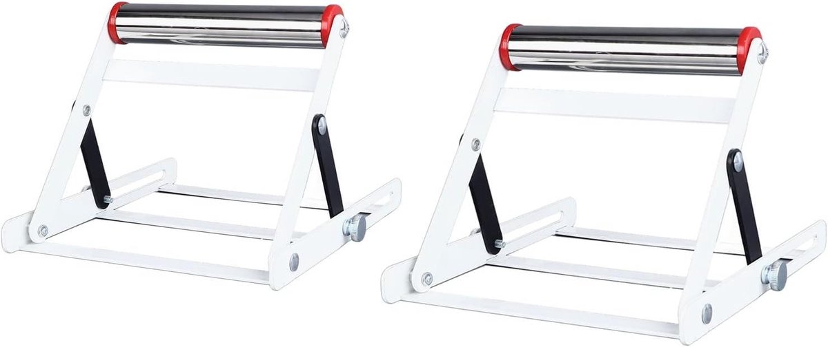 Machine Ondersteuning Frame - Werkbank Steun - Werkstuk Ondersteuning - Inklapbaar Verstelbaar - 55-135mm Hoogte - Zwart