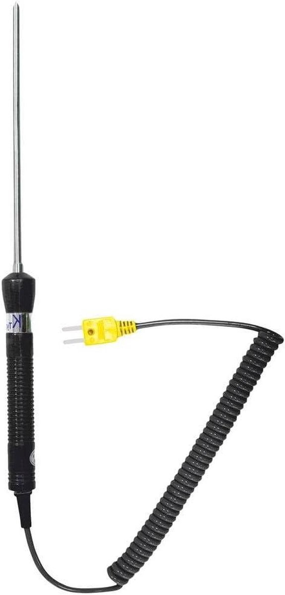 Temperatuursonde - K-type sensor - Materiaal meten - Hittebestendig handvat - 800 °C - null