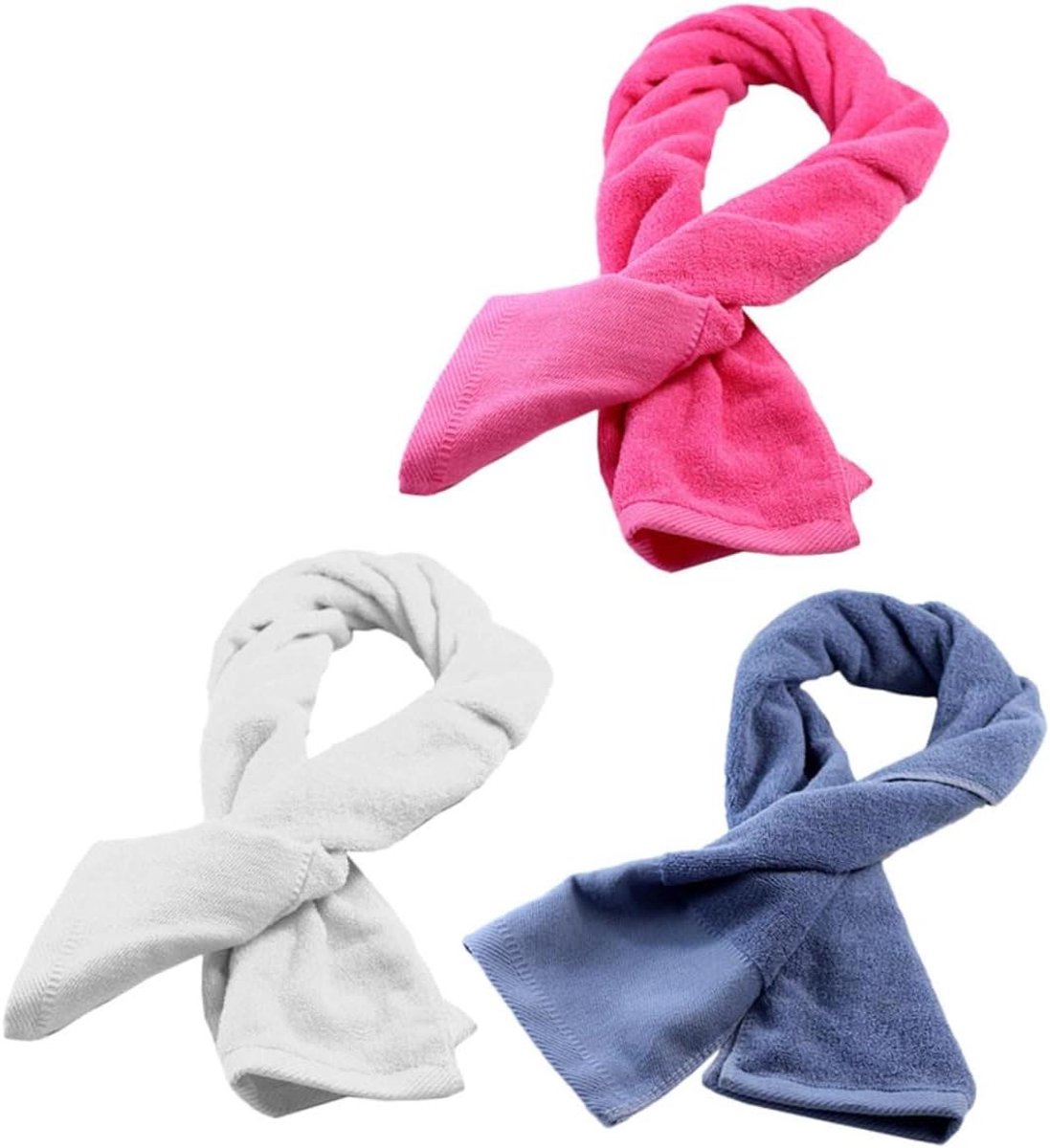 Fitness Handdoeken - Sportdoek Yoga - Zweet Absorberen - Ademend Vochtabsorberend - 32x110cm - Roze