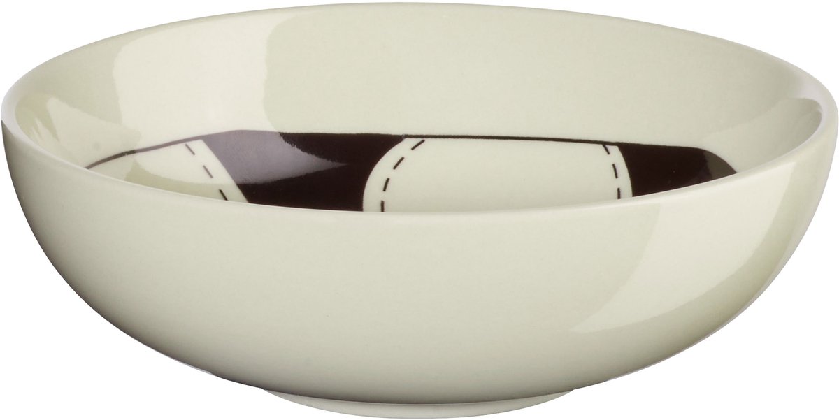ASA Selection schaal Variété Artiste, schaal, steengoed, glanzend zwart, 12 cm, 58304248