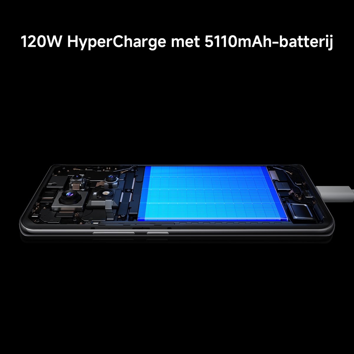 Xiaomi REDMI Note 14 Pro+ 5G - 12 GB RAM - 256 GB - Blauw - Professioneel AI-camerasysteem van 200 MP - 120W HyperCharge met 5110mAh-batterij - Snapdragon® 7s Gen 3 thumbnail 4