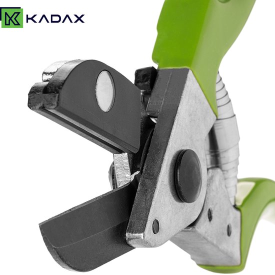 KADAX Amboss-tuinschaar, rozenschaar van koolstofstaal, bloemenschaar voor het nauwkeurig knippen van rozen, bloemen, planten en dunne takken, plantenschaar van KADAX — afbeelding 3
