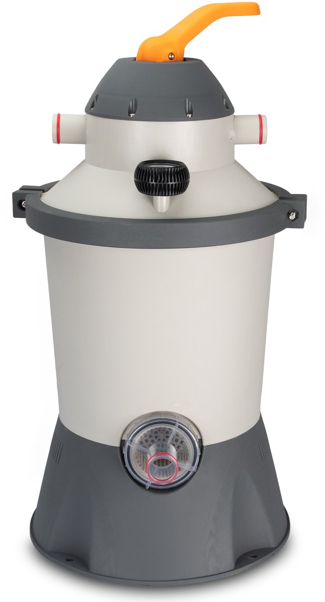 COIL Poolfilterpomp 3028 L/u met Slangen en Klemmen – Zandfilterpomp 90W voor Zwembad – Complete Filterset – foto 4
