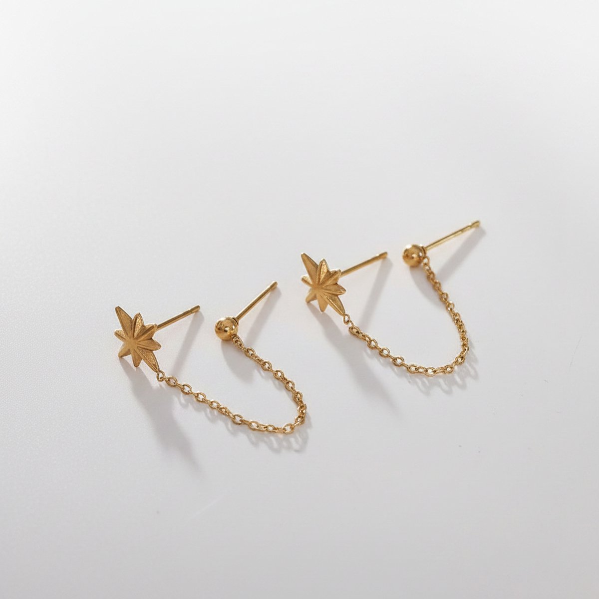 Oorbellen met Kettingdetails – Modern Statement | Twinolo