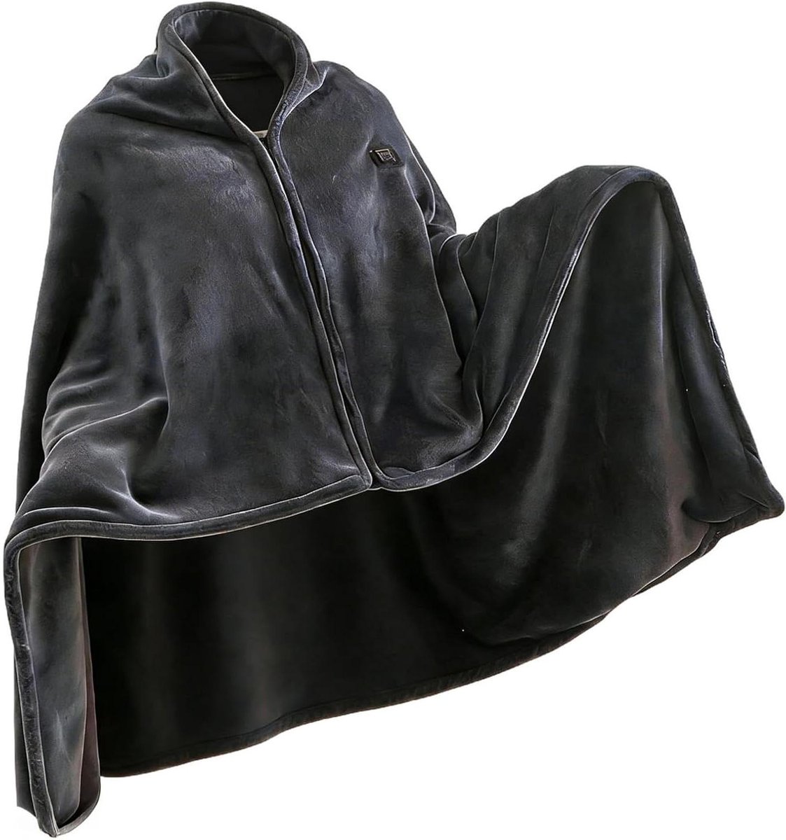 Verwarmde Deken - Elektrische Sjaal - Warm Blijven - USB Aangedreven - 100 x 150 cm - Grijs