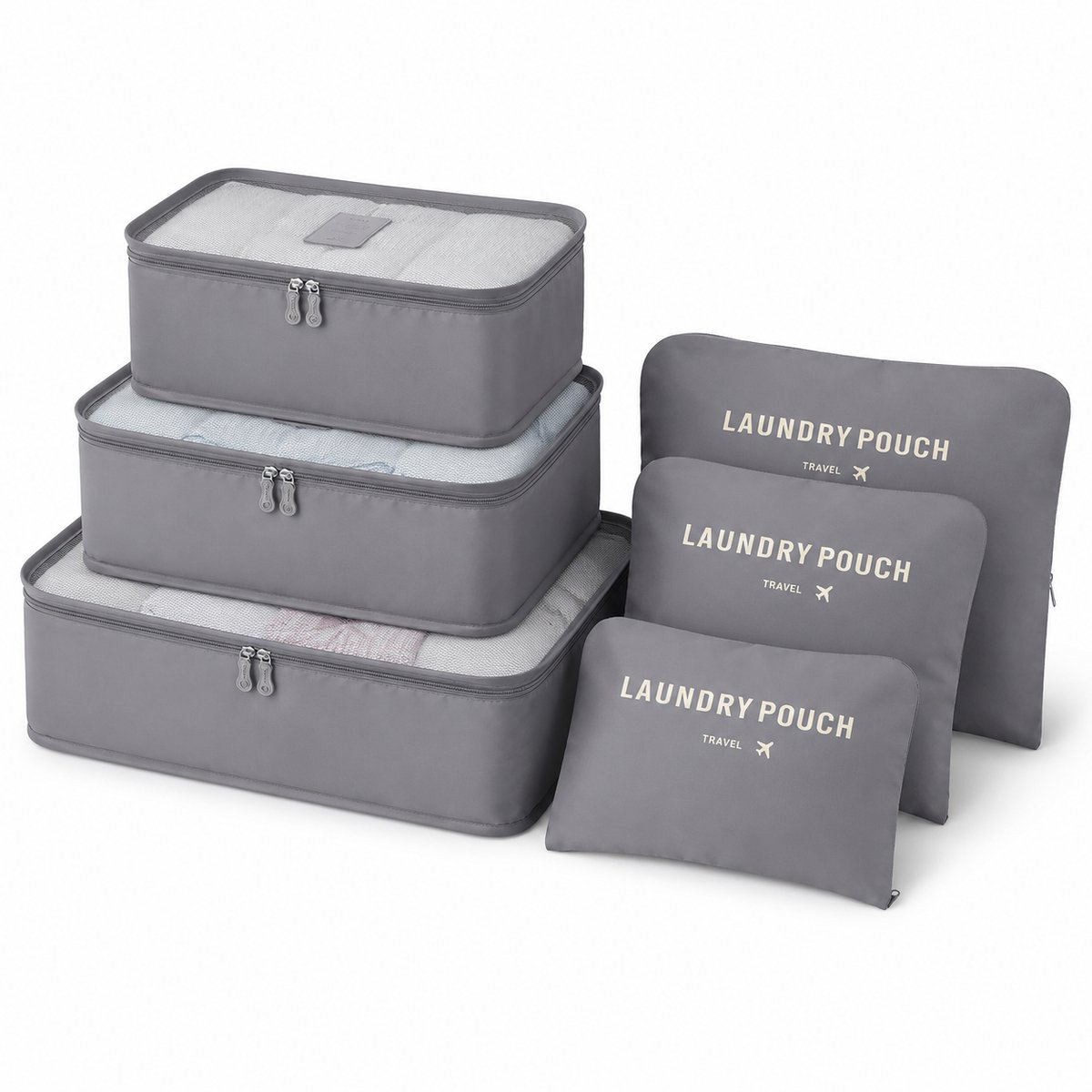 Consumerce® 6-Delige Set Koffer Organizer Packing Cubes - Reis Bagage - Travel Backpack - Reis