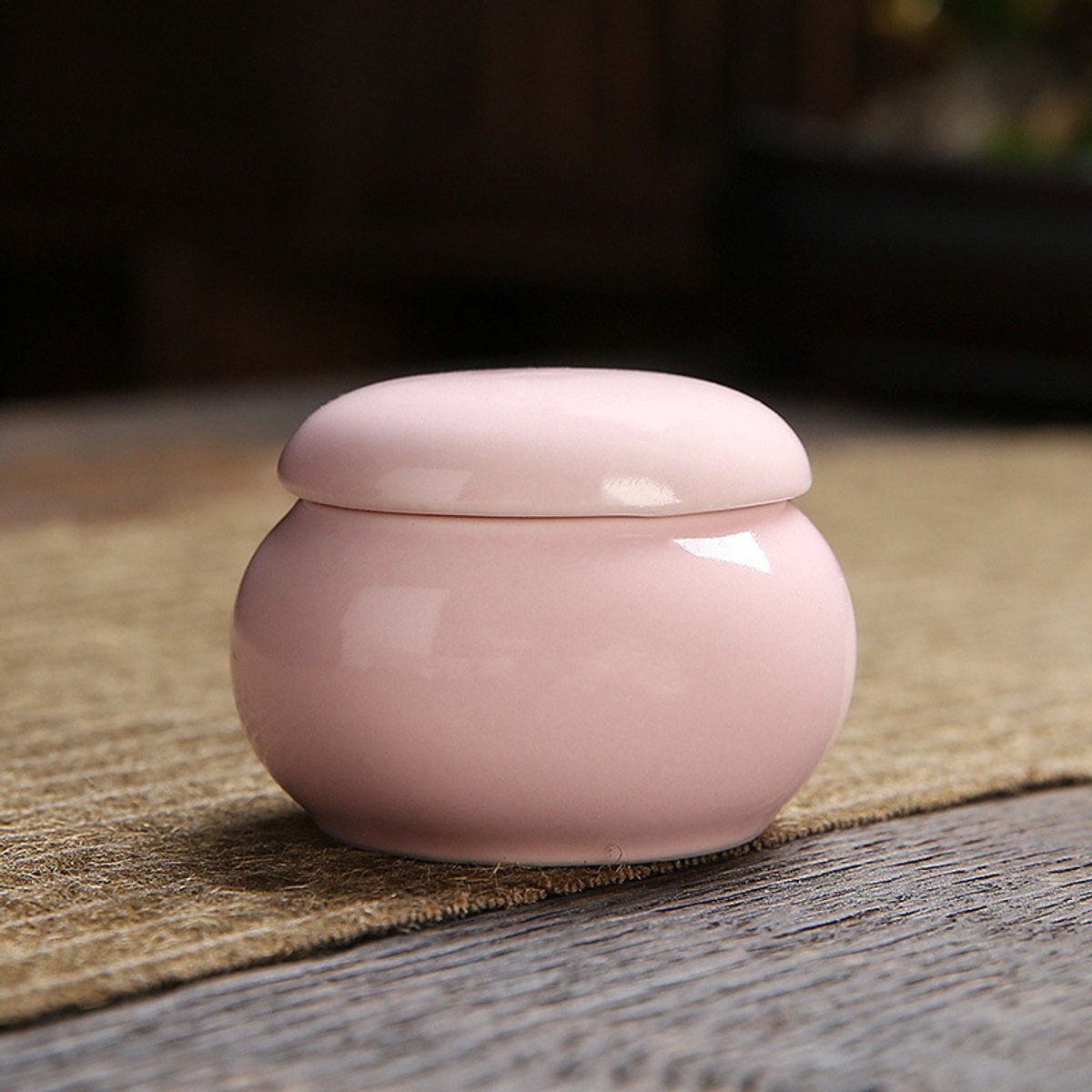 Mini Urn Keramiek - Luxueuze Mini Urn Hond Kat Vogel – Urne – Keramiek – Urnen – Urn Voor Dieren – Urn Hond Overleden – Urn Kat –Roze, groot (50g)
