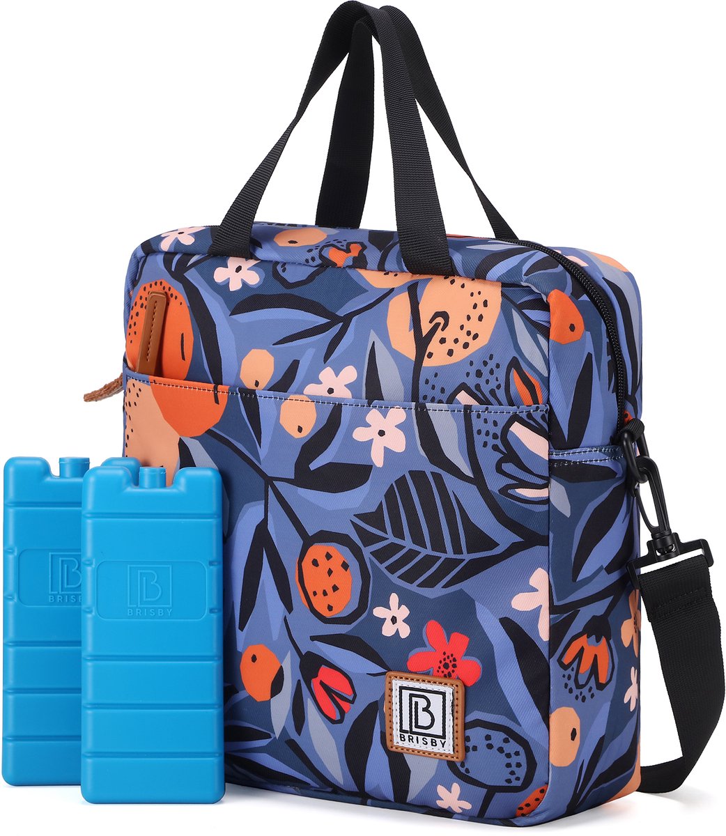 Brisby 4 Laags Geïsoleerde Koeltas – Lunchtas – Kolftas 7 liter – Valencia