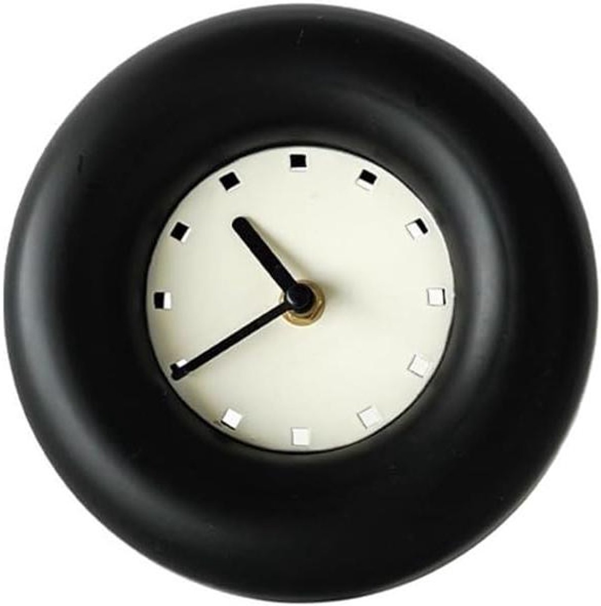 Wekker Wandklok - Stille Klok - Rustige Sfeer - Dubbelzijdig Gebruik - 10x10 mm - Veelkleurig