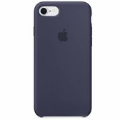 Coque en silicone pour iPhone 8 / 7 - Bleu nuit
