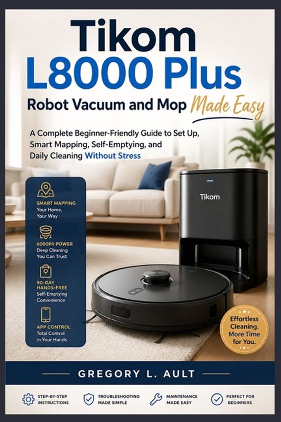 Gadget Mastery- Tikom L8000 Plus Robot Vacuum and Mop Made E ... - cover
