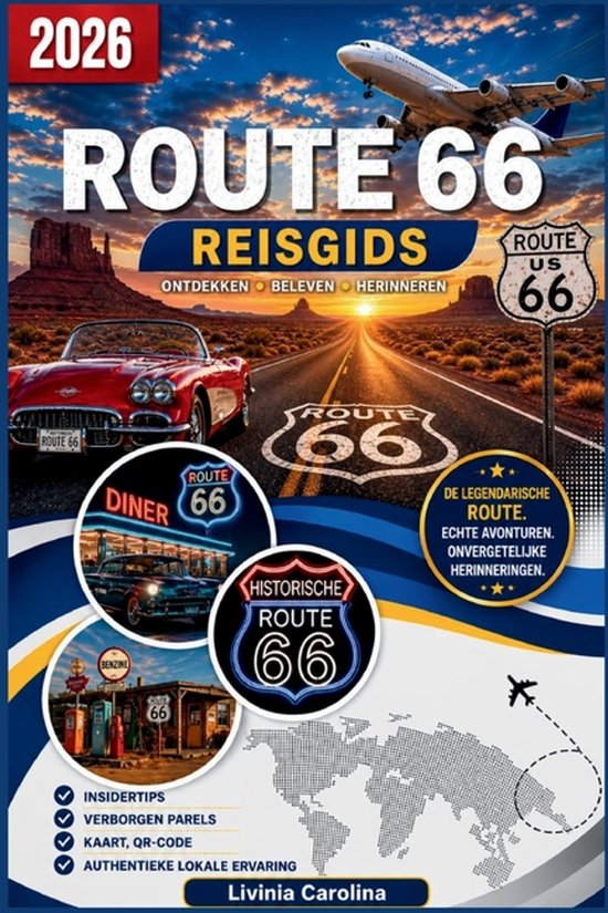 Route 66 Reisgids 2026 - cover