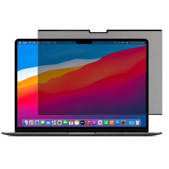 Privacy filter MacBook 13.3 inch – magnetisch, krasbestendig, blauwlichtfilter, ultradun schermbeschermer